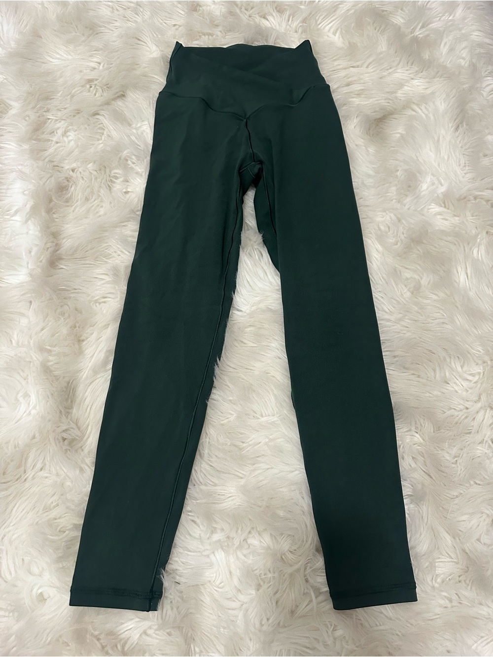 aerie High-Waist crossover Leggings in Dark Green